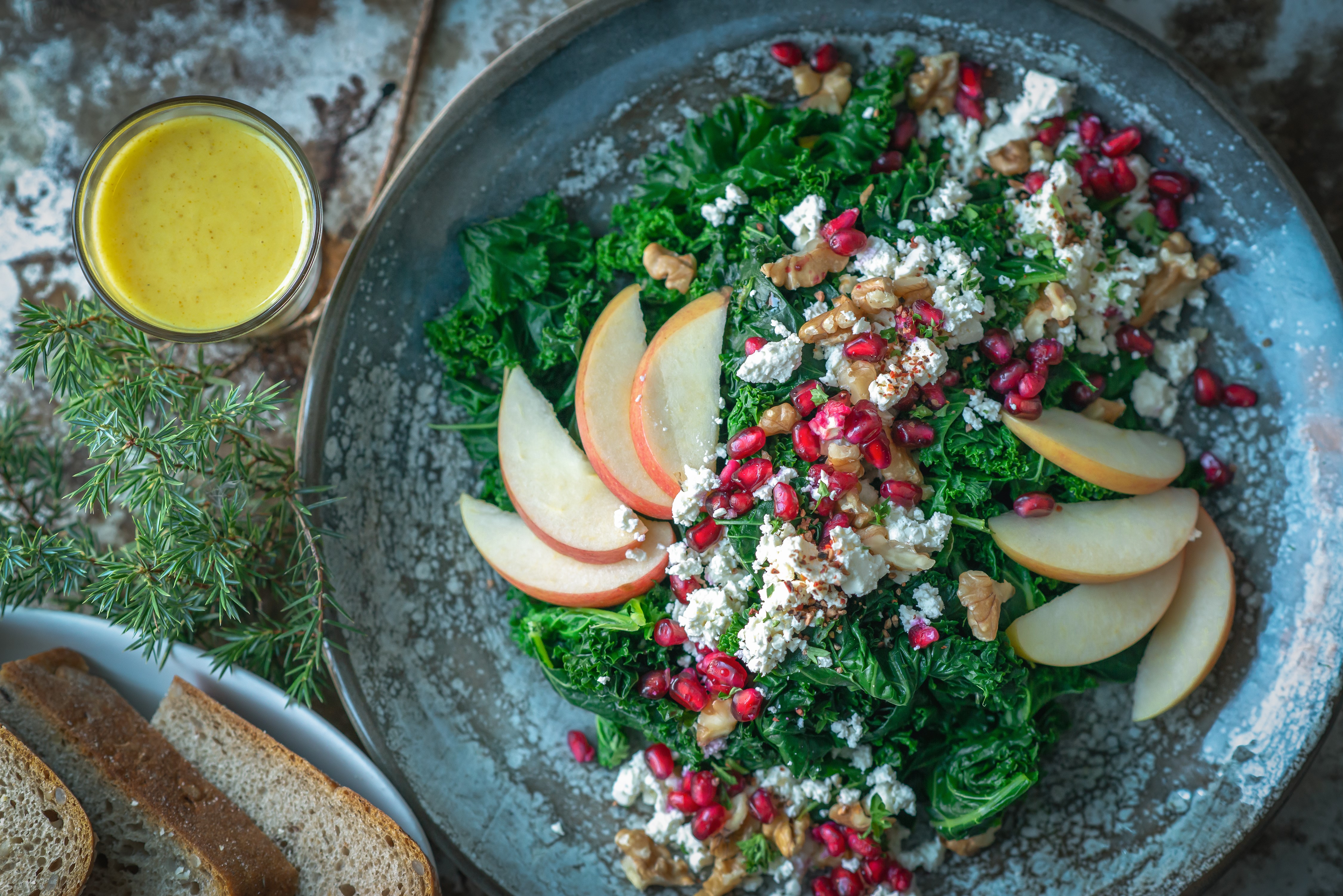 Grünkohlsalat
